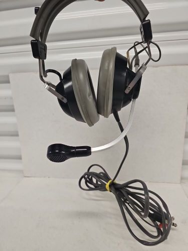 Telex 65540000 Dual Plug Headset. E9, US $25.00, image 6