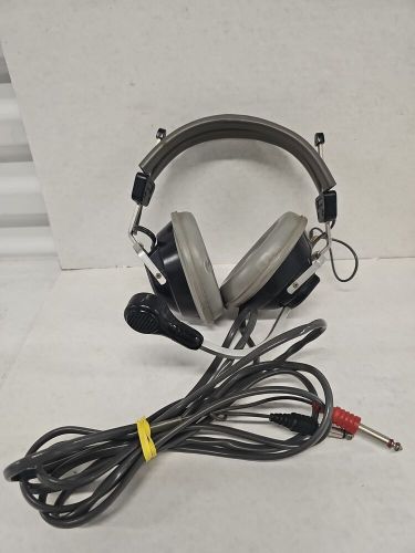 Telex 65540000 Dual Plug Headset. E9, US $25.00, image 12