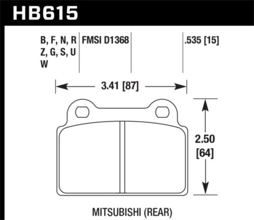Hawk EVO X Performance Ceramic Street Rear Brake Pads, US $135.46, image 11