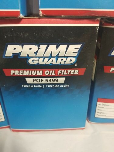 5 Pack Prime Guard Engine Oil Filters POF 5399, US $29.90, image 2