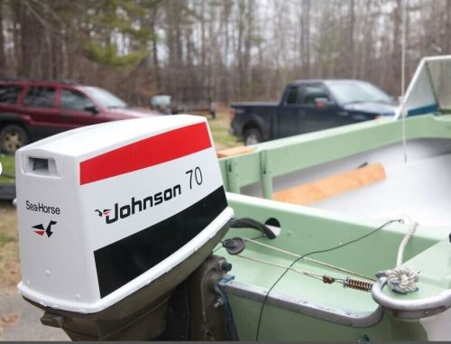 Johnson outboard 1970&#039;s through 1985 70hp boat motor decal kit