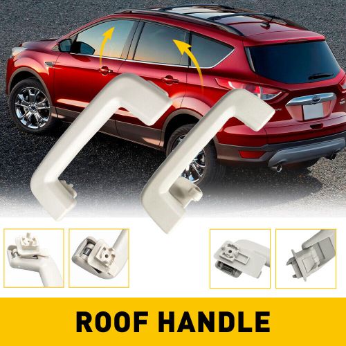 For 2013-2019 Ford Escape 2X Light Gray Front&Rear Roof Handle Pull Grab Handle, US $26.99, image 3