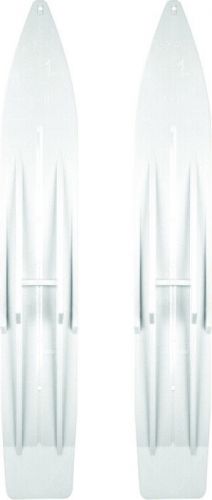 Slydog powderhound skis without loop handles 7" white