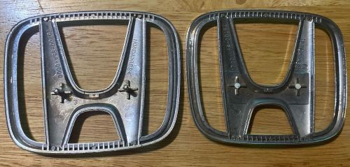 2 Honda OEM 2001- 2003 Civic Rear Trunk Emblem Badge Logo Name 75700-S5A-0000, US $21.99, image 6