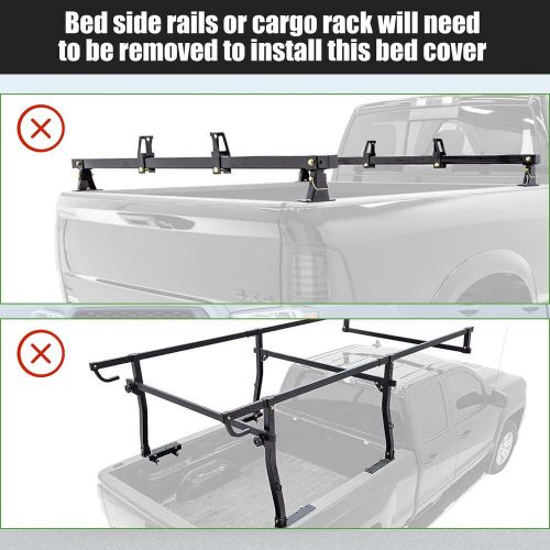 For 05-15 toyota tacoma 6ft truck bed soft top waterproof tonneau cover