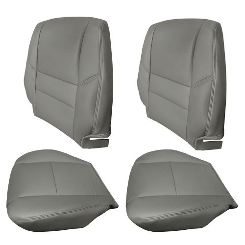 Driver & Passenger Bottom & Top Seat Cover Gray For 2000-2007 Toyota Sequoia US, US $139.49, image 2