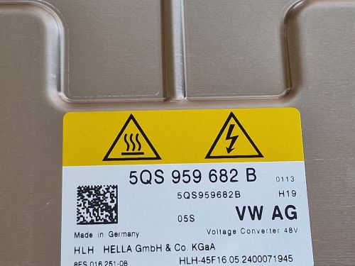 ORIGINAL VW Audi ŠKODA voltage converter 5QS959682B 5QS959682A voltage converter-, US $, image 4