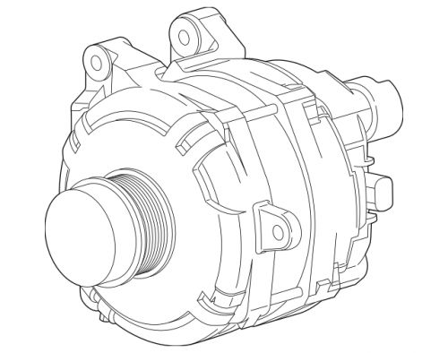 GM OEM 2022- 2024 Sierra 1500,Silverado 1500 Electrical Alternator - 13552639, US $246.95, image 3