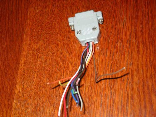 WIRING CONNECTOR FOR ACK A-30 ALTITUDE ENCODER !!! NICE ORIGINAL A 30 PLUG !!!, US $45.00, image 3