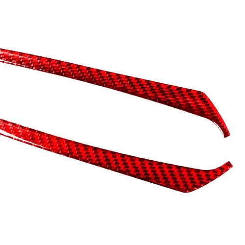 For GR Supra A90 20-22 Side Door Red Carbon Fiber Rearview Mirror Cover Trim, US $9.49, image 7