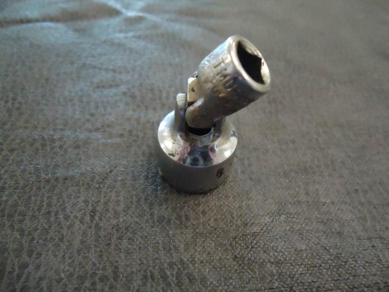 Snap-on tools 1/4" drive 9/16" 6 point universal swivel socket #tmus181  