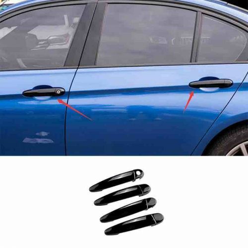 For BMW X3 F25 X4 F26 2011-2017 Black Exterior Outside Door Handle Cover Trim, US $40.36, image 6