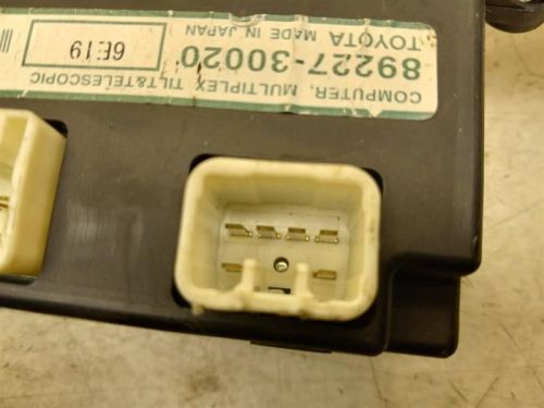 07-11 lexus gs450h 3.5l 2wd at chassis ecm tilt steering control module assembly