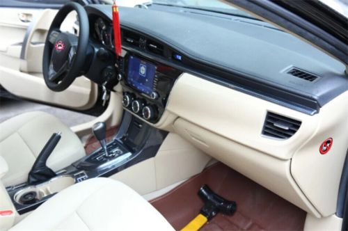 For Toyota Corolla 2014-2017 ABS Carbon Fiber Accessories Car Trims Stickers, US $31.28, image 12