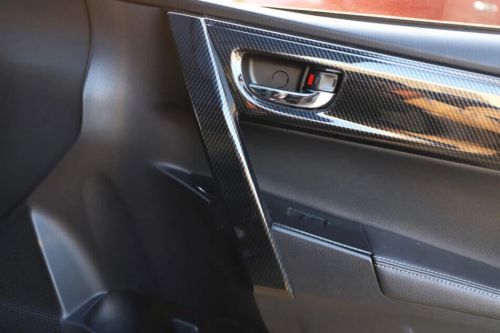 For Toyota Corolla 2014-2017 ABS Carbon Fiber Accessories Car Trims Stickers, US $31.28, image 17