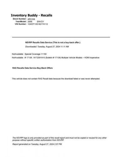 Passenger Right Rear Window Regulator Fits 02-09 ENVOY 585470, US $52.39, image 5