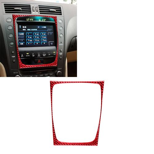 8PCS Red Carbon Fiber Dashboard Interior Sticker Trim Set For LEXUS GS 2006-11, US $97.36, image 5