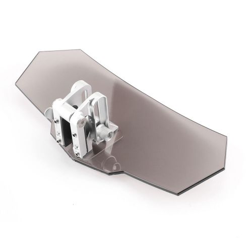 Universal Adjustable Windshield Extension Deflector For Honda Yamaha Smoke, US $30.61, image 3