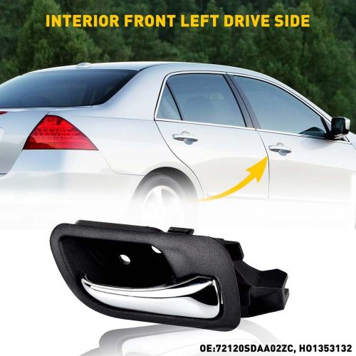 For 2003-2007 Honda Accord Interior Door Handle Front Passenger Sedan Plastic, US $10.99, image 3