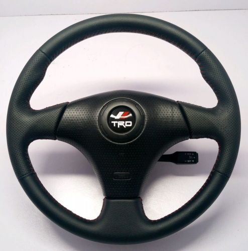 TRD Full leather steering for Celica, MR-2 Spyder, Supra, Matrix, JZX, US $212.00, image 4