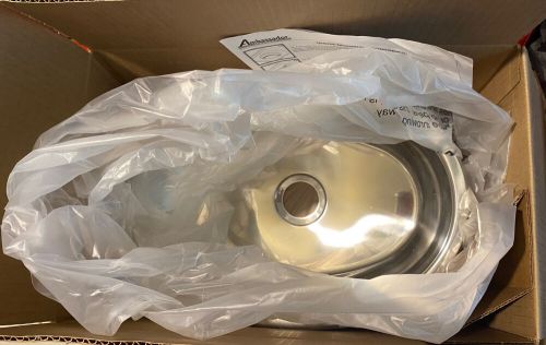 Ambassador ss polished sink