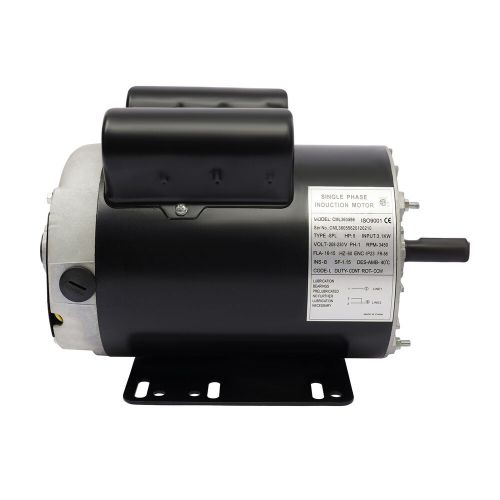 5 HP SPL 3450 RPM Air Compressor Electric Motor 60Hz 208-230V 56Frame 5/8" Shaft, US $149.68, image 6