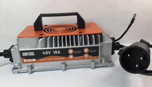 48 Volt 18 Amp Golf Cart Smart Battery Charger Round 3 Pin Plug for Club Car, US $119.00, image 12