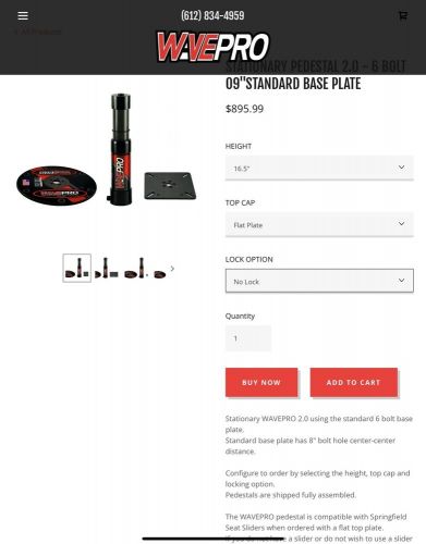 Wave Pro Suspension Seat Base, US $250.00, image 5