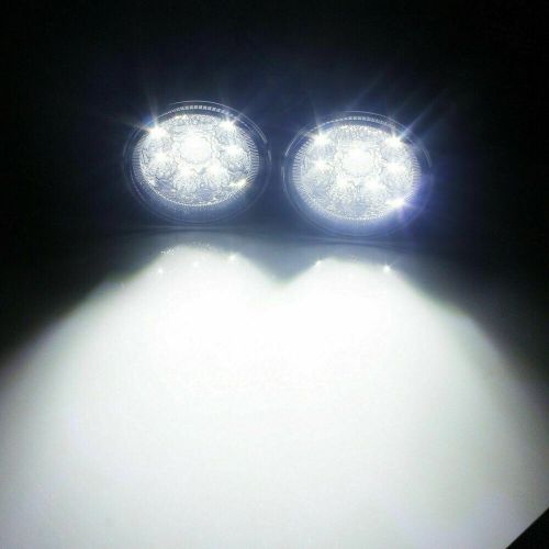 Pair Fog Light Daytime Running Driving Light For Ford C-MAX Fiesta Focus Transit, US $32.56, image 2