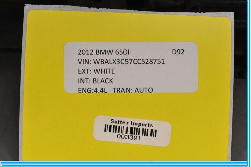 10-18 BMW 640i 650i F10 F13 N63 Left Electric Radiator Cooling Fan W/ Shroud Oem, US $250.00, image 10