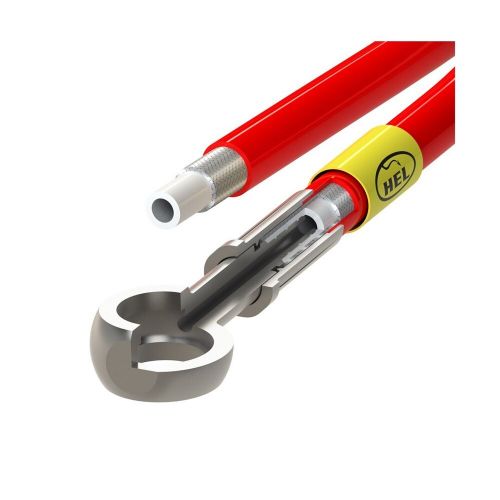 HEL PERFORMANCE AUDI QUATTRO 2.3 KV K-JET M10 S/S BRAIDED FUEL INJECTION HOSES, US $, image 4