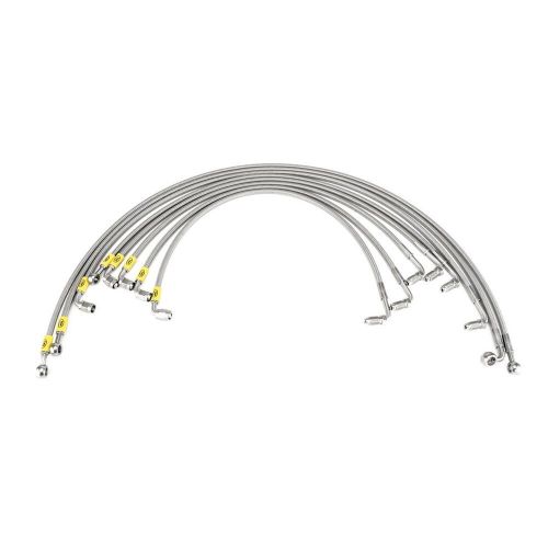HEL PERFORMANCE AUDI QUATTRO 2.3 KV K-JET M10 S/S BRAIDED FUEL INJECTION HOSES, US $, image 7