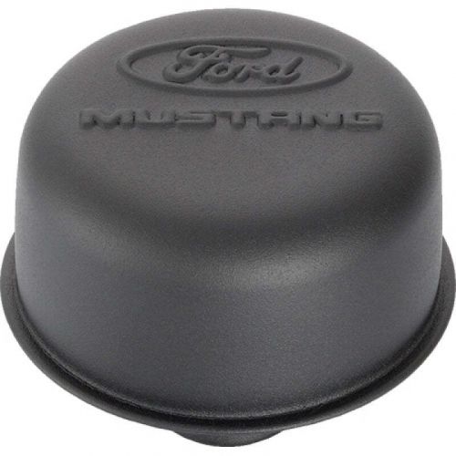 Ford Racing Black Crinkle Finish Breather Cap w/ Ford Mustang Logo, US $42.99, image 5