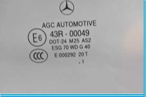 12-14 Mercedes W204 C250 C350 Coupe Front Right Side Door Window Glass OEM, US $140.00, image 2