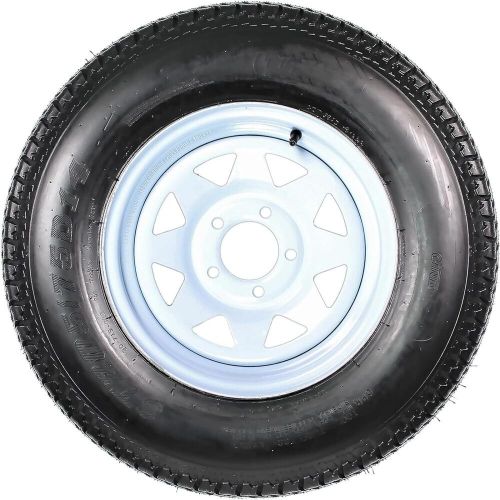 2 pack 75D14 Tire ST205/75D14 Trailer Tires with 14" Rims 5 Lug Load Range C, US $169.99, image 2