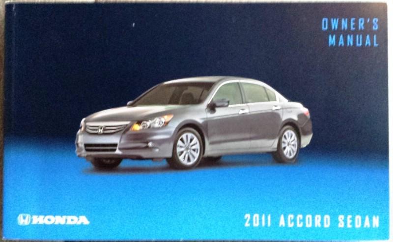 2011 honda accord sedan owner's manual