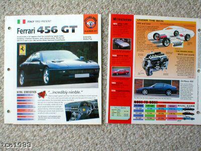 1998 FERRARI 456 GT IMP Brochure, GTA, US $10.00, image 2
