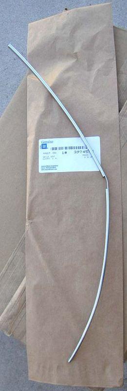 Nos 70-81 camaro, z28 original gm correct adell coded lh door edge guard molding