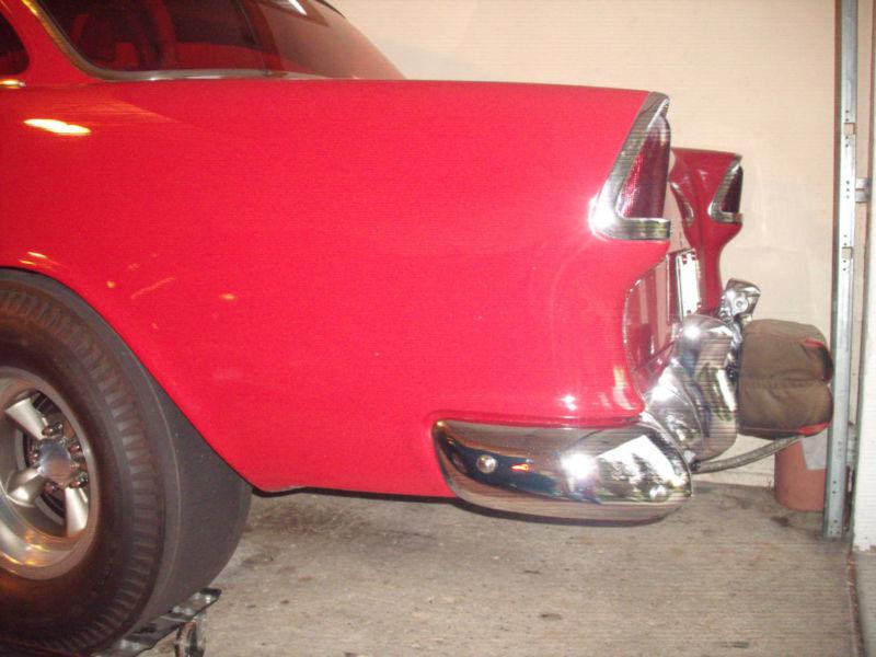 55 CHEVY GASSER PARACHUTE ALTERED STRAIGHT AXEL HOT ROD DRAG CAR, US $35.00, image 3