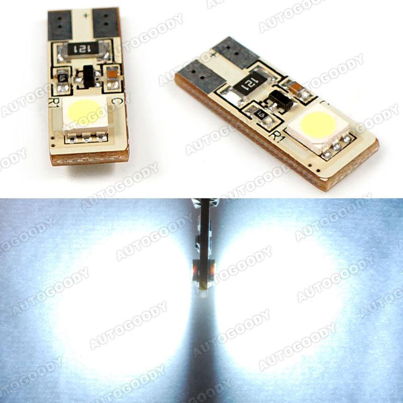 4x white led eyelid light bulbs no error w204