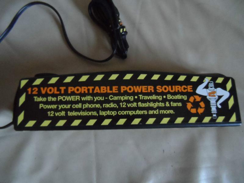 Emergency car starter & 12 volt power supply - - pop power carstarter