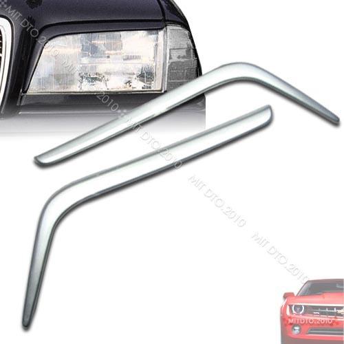 Painted mercedes benz w202 headlights eyebrows eyelids 1993-2000 §