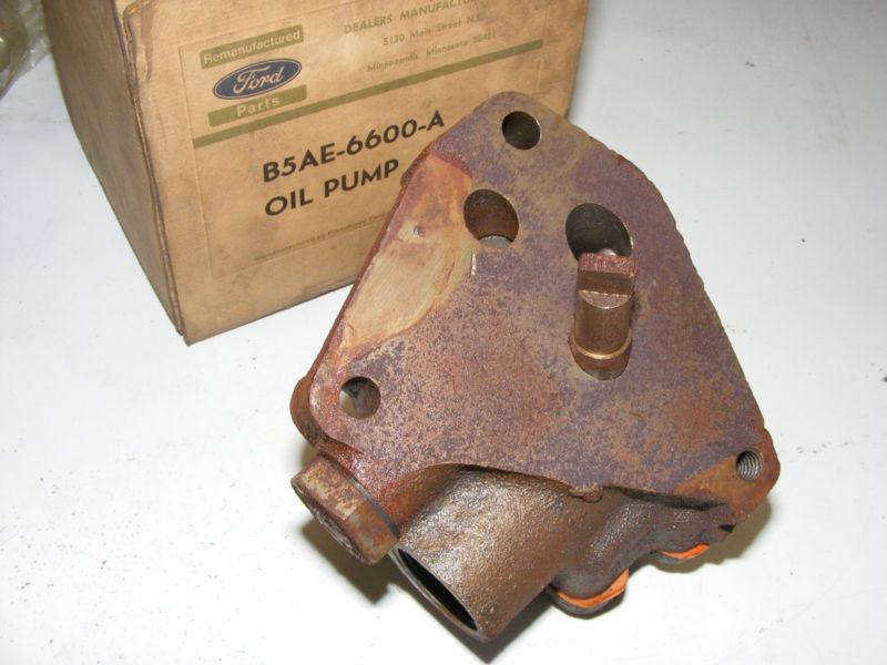 1954 FORD PASSENGER 239 OIL PUMP REMAN NOS NEW B5AE-6600-A, US $39.99, image 2