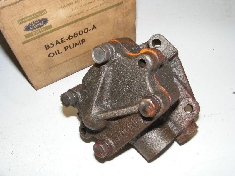 1954 FORD PASSENGER 239 OIL PUMP REMAN NOS NEW B5AE-6600-A, US $39.99, image 3