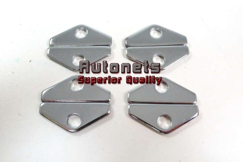 Chrome steel hold down tab for valve covers universal fit hot rat rod