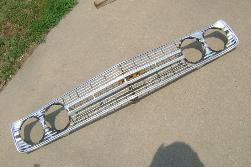 1968 68 1969 69 ford fairlane 500 grill good used