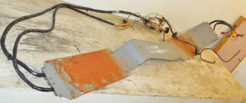 1969 thunderbird 2-door hardtop landau orig dash to trunk rear tail light wiring