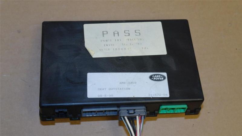 95-02 land rover range p38 driver seat module amr3359