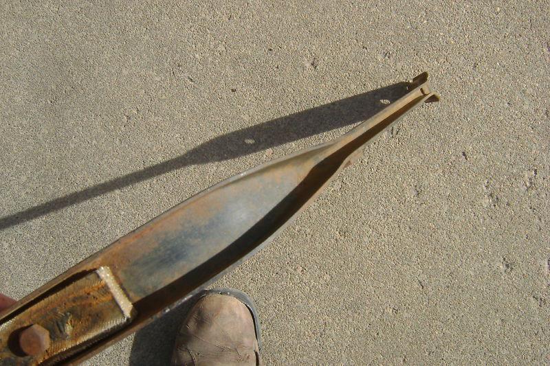 1947 47 1948 48 Ford FRONT FENDER V SUPPORT BRACE SOLID , US $30.00, image 5