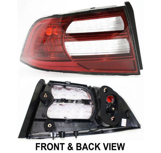 Find 0708 Acura TL Rear Brake Light Taillight Taillamp Driver Side LH